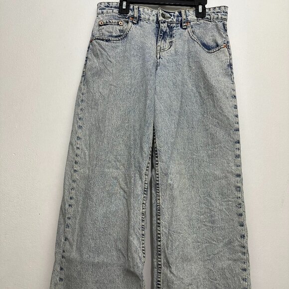 Motel Rocks Acid Light Wash Jeans - Picture 1 of 2